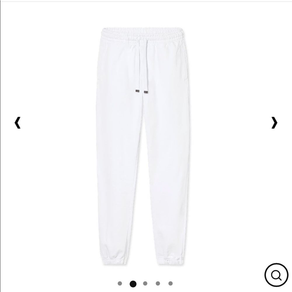 Talentless white sweatpants